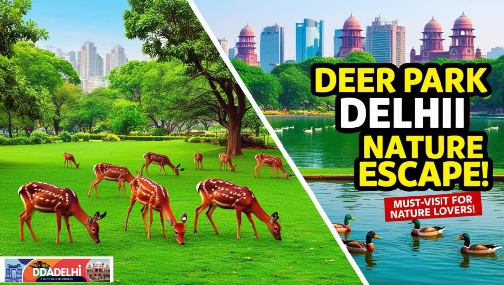 📍 Why Visit Deer Park Delhi?