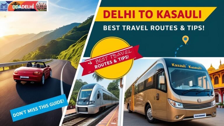 Delhi to Kasauli Distance & Best Travel Guide (2025)