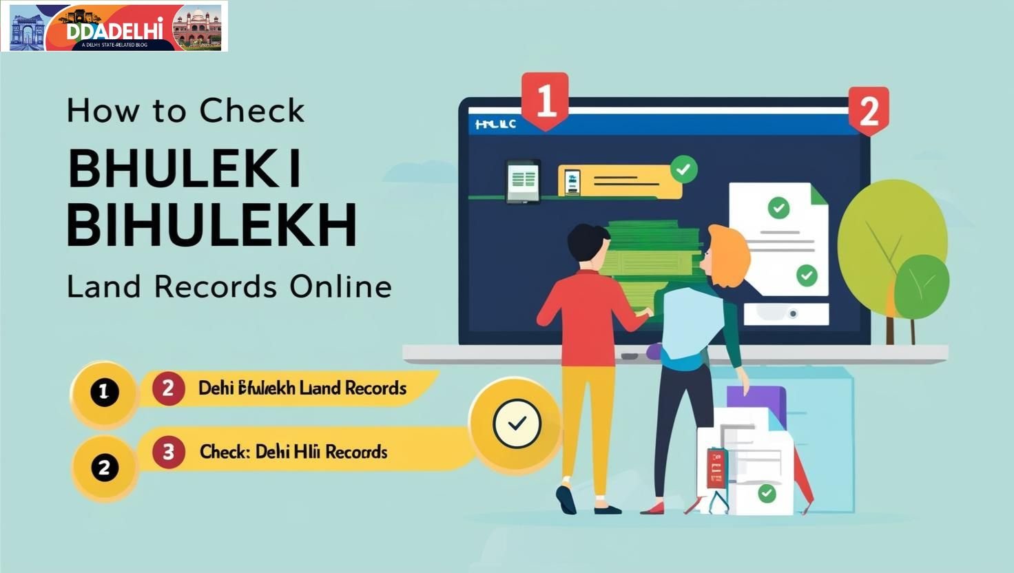 Delhi Bhulekh: Checking Land Records Online