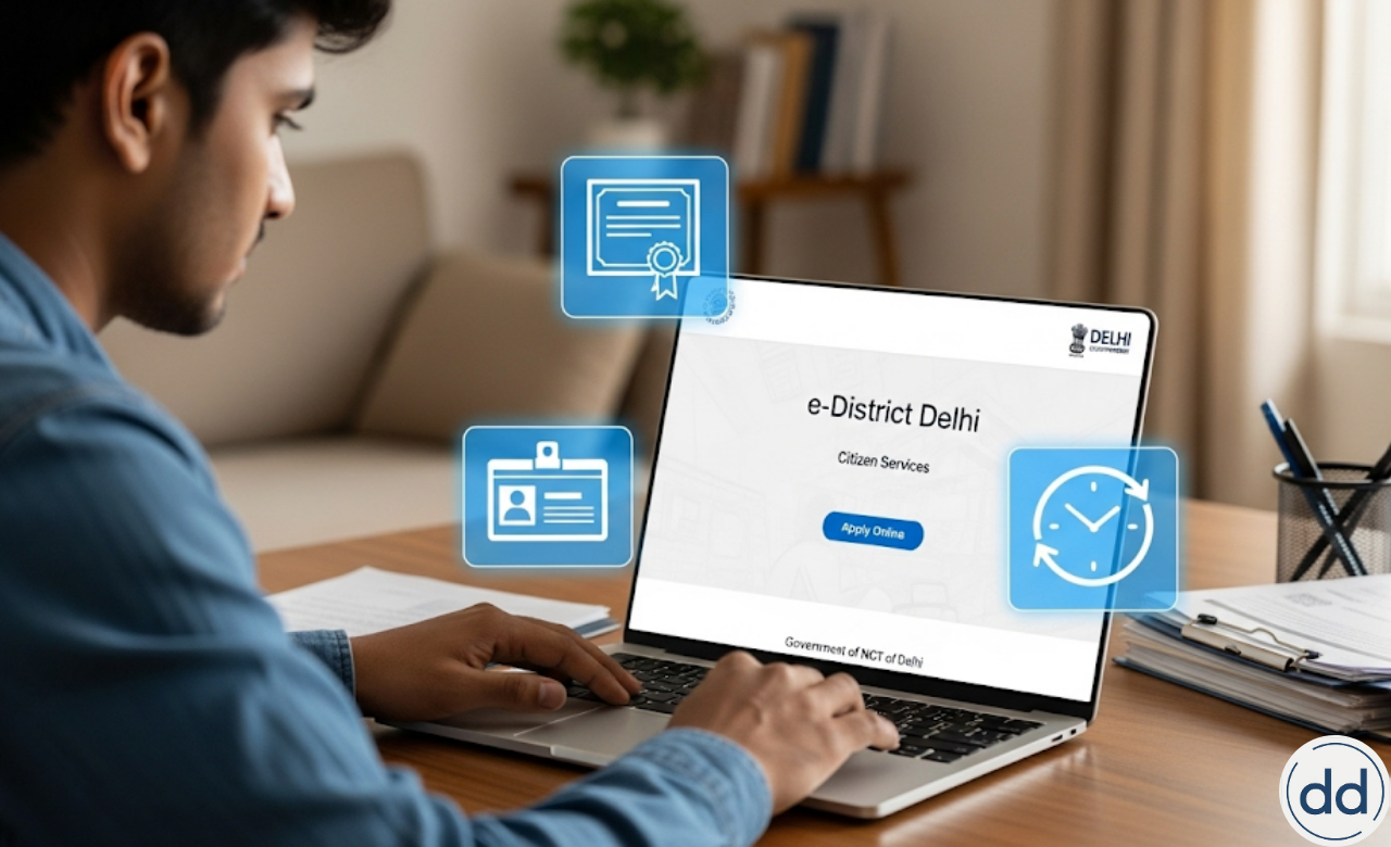 E DISTRICT DELHI: अब जन्म, जाति, आय प्रमाण पत्र बनवाएं मिनटों में – पूरी गाइड!