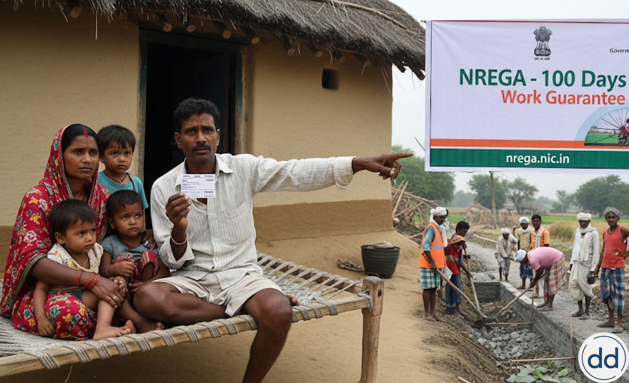 Nrega.nic.in: महात्मा गांधी रोजगार गारंटी योजना की पूरी जानकारी